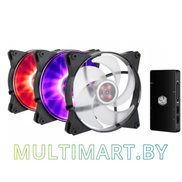 Вентилятор для корпуса Cooler Master MasterFan Pro 140 Air Pressure RGB (MFY-P4DC-153PC-R1)